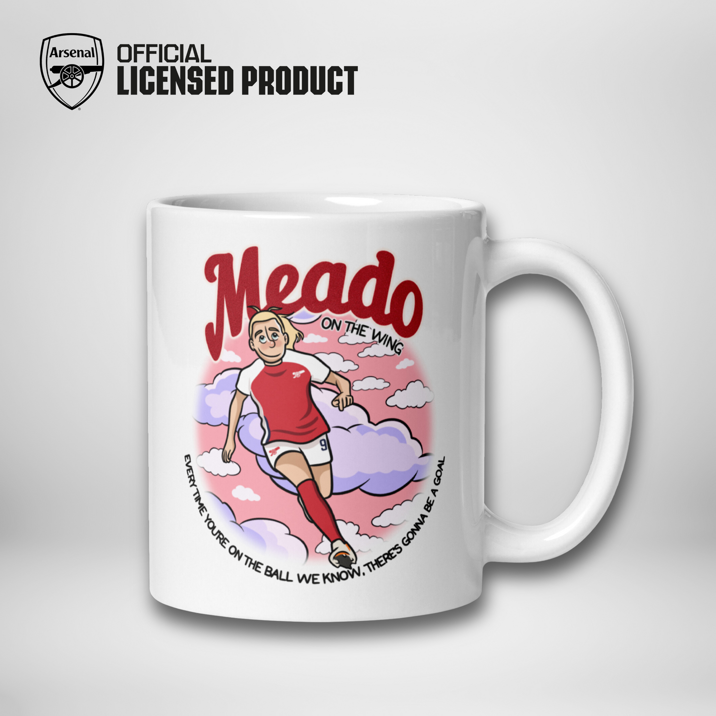 MEADO ON THE WING ARSENAL MUG