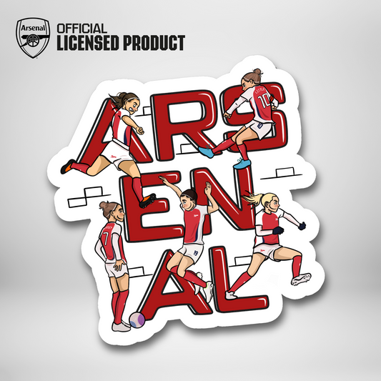 ARSENAL CONCRETE STICKER