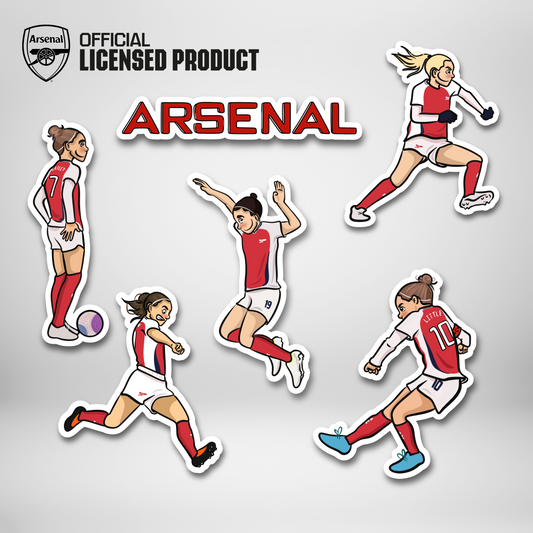 ARSENAL CONCRETE PLAYER STICKER PACK